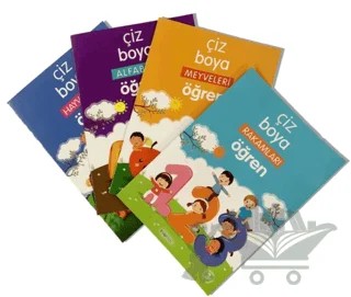 Çocuk Boyama Kitabı (4 Kitap Takım) – Kolektif – Edulal Çocuk kitap kapağı