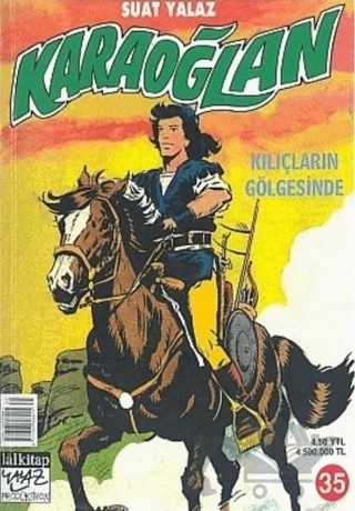 Karaoğlan Sayı: 35 Kılıçların Gölgesinde – Lal Kitap kitap kapağı