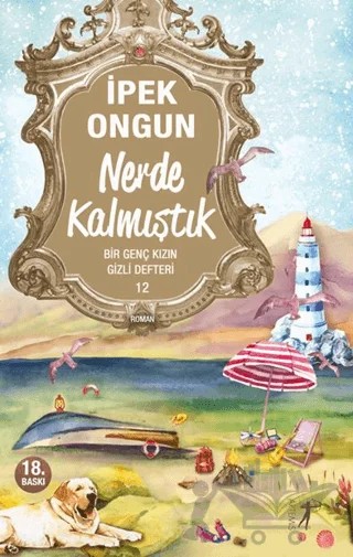 Nerde Kalmıştık - Bir Genç Kızın Gizli Defteri 12 – İpek Ongun – Artemis Yayınları kitap kapağı