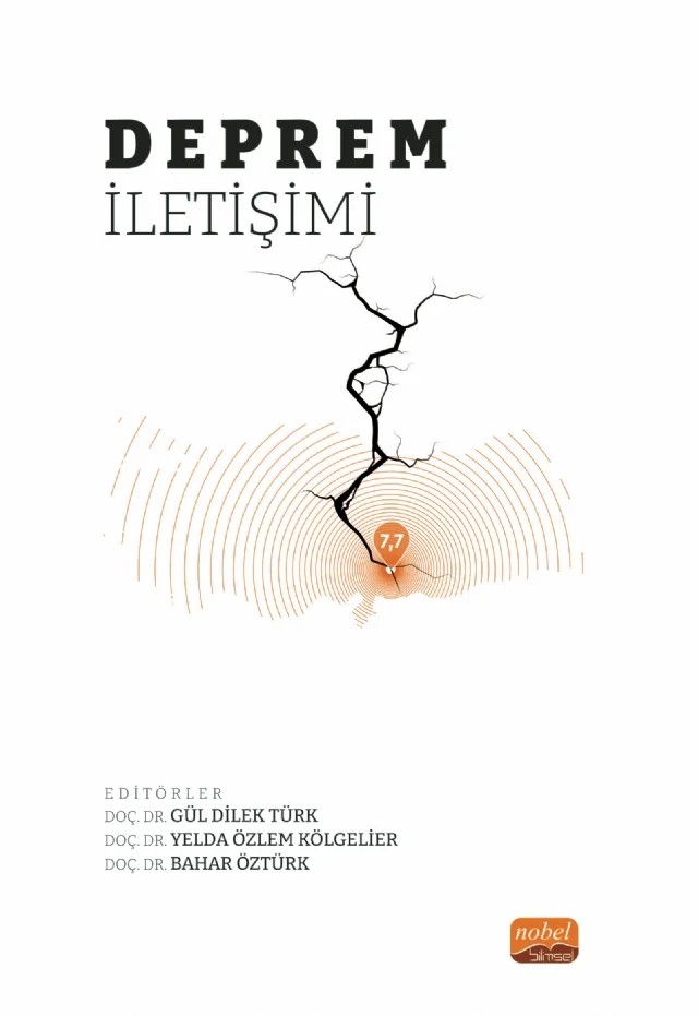 Deprem İletişimi – Aslıhan Topal, Aynur Örnek, Bahar Tugen Öztürk, Engin Çağlak, Gül Dilek Türk, Havva Palacı, Hicabi Arslan, Serhat Yetimova – Nobel Bilimsel Eserler kitap kapağı