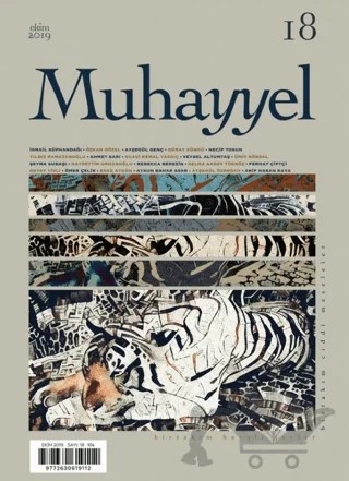 Muhayyel Dergisi Sayı: 18 Ekim 2019 – Muhayyel Dergisi Yayınları kitap kapağı