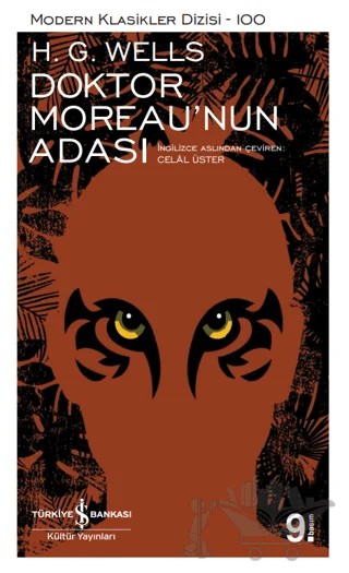 Doktor Moreau'nun Adası – H. G. Wells – İş Bankası Kültür Yayınları kitap kapağı