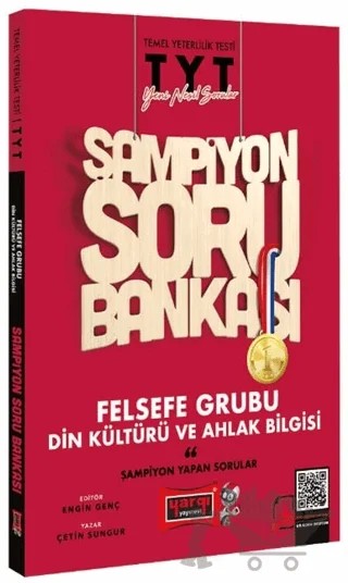 2022 TYT Felsefe Grubu Din Kültürü ve Ahlak Bilgisi Şampiyon Soru Bankası – Çetin Sungur – Yargı Yayınevi kitap kapağı