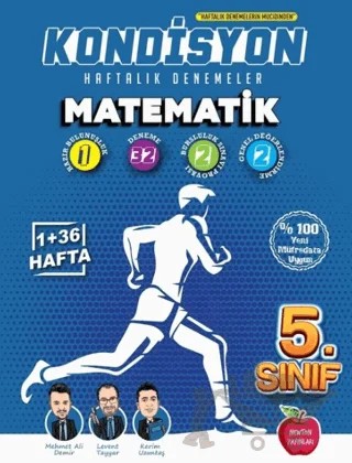 5. Sınıf Kondisyon Matematik Denemeleri – Mehmet Ali Demir, Levent Tayyar, Kerim Uzuntaş – Newton Yayınları kitap kapağı