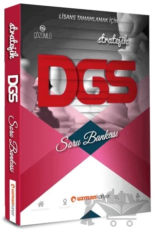 2019 DGS Stratejik Soru Bankası – Kolektif – Uzman Kariyer Yayınları kitap kapağı