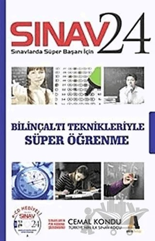 Sınav 24 - Bilinçaltı Teknikleri ile Süper Öğrenme – Cemal Kondu – Akis Kitap kitap kapağı