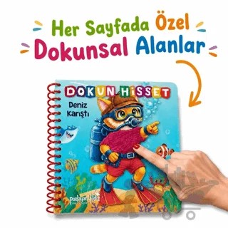 Dokun Hisset - Deniz Karıştı – Kolektif – Parlayan Yıldız kitap kapağı