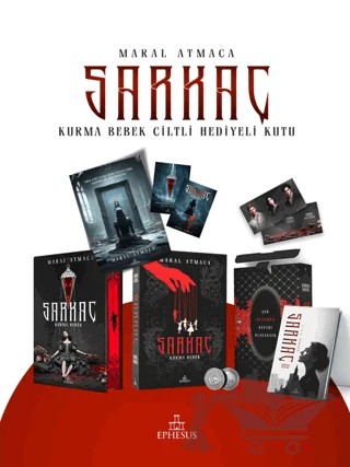 Sarkaç 1: Kurma Bebek - Özel Baskı Hediyeli Kutu – Maral Atmaca – Ephesus Yayınları kitap kapağı