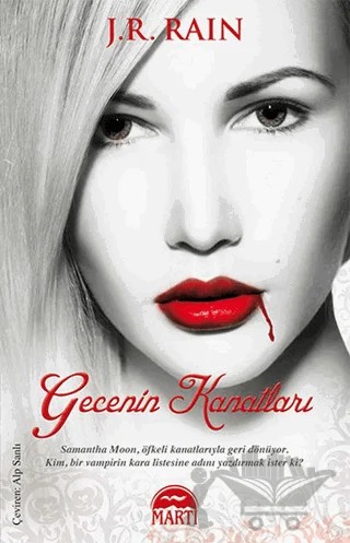 Gecenin Kanatları – J.R. Rain – Martı Yayınları kitap kapağı