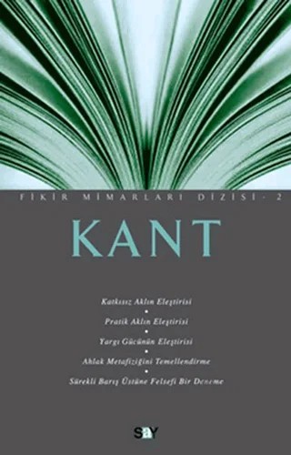 Kant – Nejat Bozkurt – Say Yayınları kitap kapağı