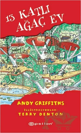 13 Katlı Ağaç Ev – Andy Griffiths – Epsilon Yayınevi kitap kapağı