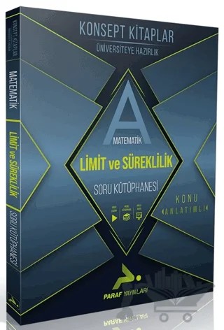 Paraf Üniversiteye Hazırlık Limit ve Süreklilik Soru Kütüphanesi – Kolektif – Paraf Yayınları kitap kapağı