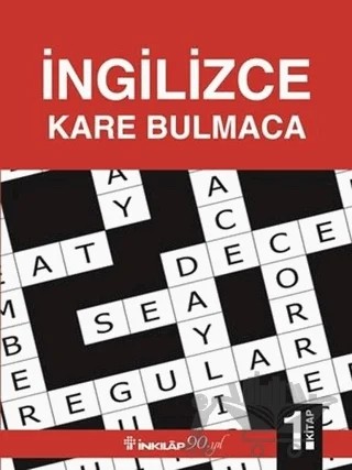 İngilizce Kare Bulmaca 1. Kitap – Kolektif – İnkılap Kitabevi kitap kapağı