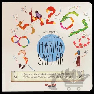 Harika Sayılar (Kapakçıklı) – Paolo Mancini, Luca de Leone – Yumurcak Yayınları kitap kapağı