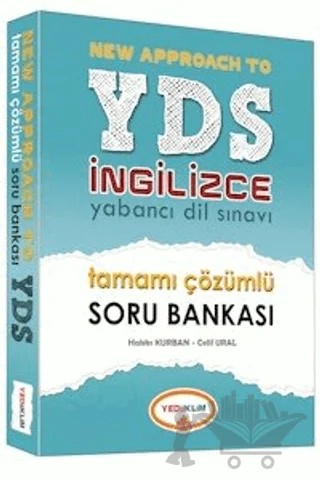 YDS İngilizce Tamamı Çözümlü Soru Bankası – Celil Ural, Hakan Kurban – Yediiklim Yayınları kitap kapağı