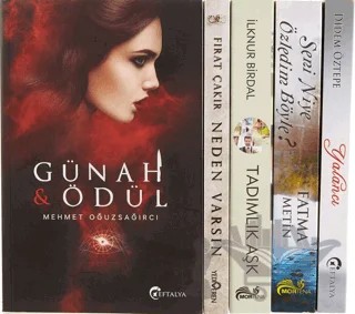 Aşk ve Gerilim Seti (5 Kitap Takım) – Didem Öztepe, Fatma Metin, Fırat Çakır, İlknur Birdal, Mehmet Oğuzsağırcı – Yediveren Yayınları kitap kapağı