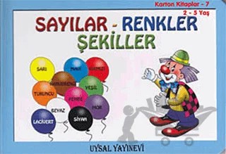 Sayılar - Renkler - Şekiller – Kolektif – Uysal Yayınevi kitap kapağı