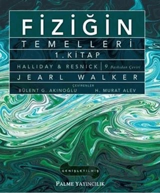Fiziğin Temelleri 1. Kitap – Jearl Walker – Palme Yayıncılık kitap kapağı