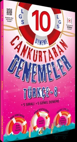 Cankurtaran Denemeler Türkçe - 8. Sınıf – Kolektif – Damla Yayınevi kitap kapağı