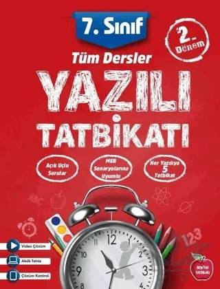 7. Sınıf Yazılı Tatbikatı 2. Dönem – Kolektif – Newton Yayınları kitap kapağı