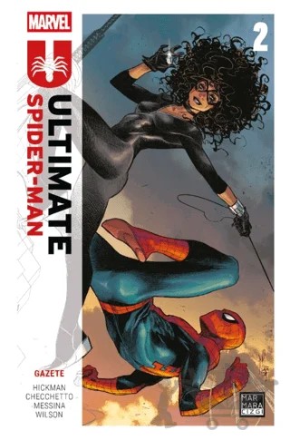 Ultimate Spider-Man Cilt 2 - Gazete – Jonathan Hickman – Marmara Çizgi kitap kapağı