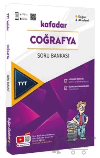 TYT Kafadar Coğrafya Soru Bankası – Kolektif – Doğan Akademi kitap kapağı