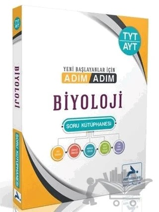 TYT-AYT Biyoloji Adım Adım Soru Kütüphanesi – Kolektif – Paraf Yayınları kitap kapağı
