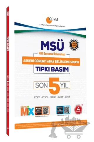 Son 5 Yıl MSÜ Tıpkı Basım Seti Deneme Paketi – Kolektif – A Yayınları kitap kapağı