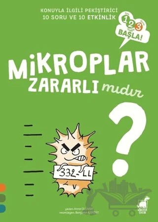 Mikroplar Zararlı Mıdır? – Anne Olliver – Dinozor Çocuk kitap kapağı
