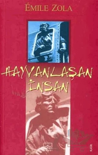 Hayvanlaşan İnsan – Emile Zola – İthaki Yayınları kitap kapağı