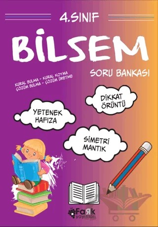 Bilsem 4. Sınıf Soru Bankası – Tacettin Kandemir – Fark Yayınları kitap kapağı