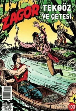 Yeni Zagor Sayı: 103 - Tekgöz ve Çetesi – Lal Kitap kitap kapağı