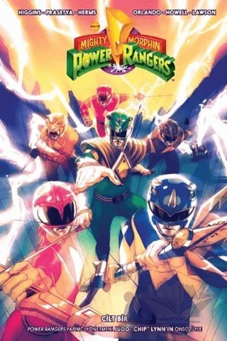 Power Rangers Cilt 1 – Kyle Higgins – Arka Bahçe Yayıncılık kitap kapağı