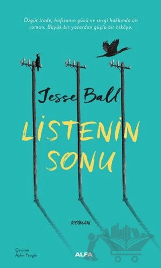 Listenin Sonu – Jesse Ball – Alfa Yayınları kitap kapağı