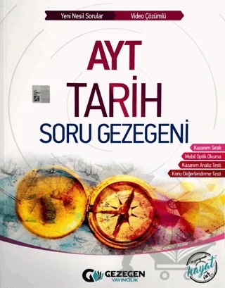 AYT Tarih Soru Gezegeni – Kolektif – Gezegen Yayıncılık kitap kapağı