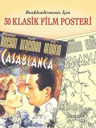 30 Klasik Film Posteri – Kolektif – Maya Kitap kitap kapağı