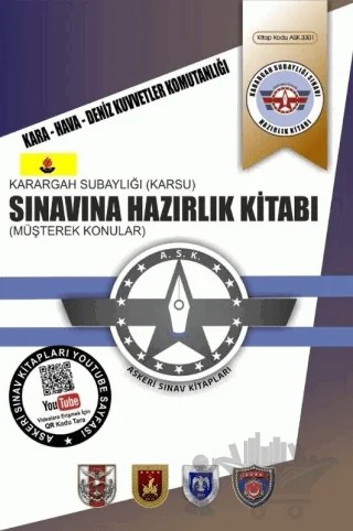 Karargah Subaylığı Sınavına Hazırlık Kitabı – Kolektif – Askeri Sınav Kitapları kitap kapağı