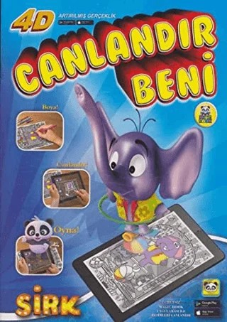 Canlandır Beni - Sirk – Kolektif – Artge Kids kitap kapağı