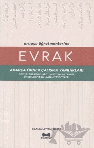 Arapça Öğretmenlerine Evrak – Bilal Süleyman Debşe – Muarrib kitap kapağı