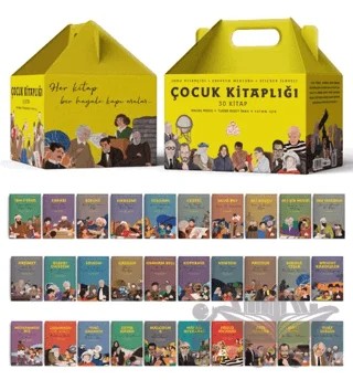 Çocuk Kitaplığı (30 Kitap) – Tuğba Akbey İnan, Halide Merve, Fatma Işık – Nesil Çocuk Yayınları kitap kapağı