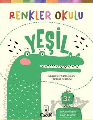 Renkler Okulu Yeşil – Kolektif – Floki Çocuk kitap kapağı
