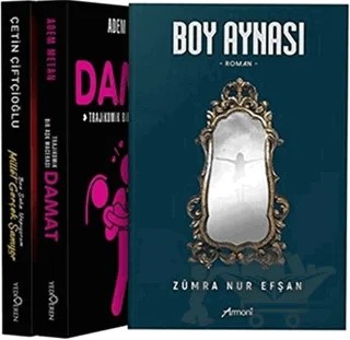 Sevgi Romanları Seti (3 Kitap Takım) – Adem Metan, Çetin Çiftçioğlu, Zümra Nur Efşan – Yediveren Yayınları kitap kapağı