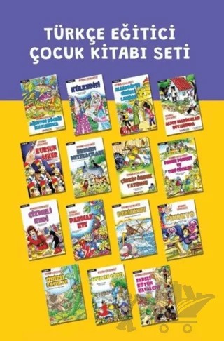 Türkçe Eğitici Çocuk Kitabı Seti (15 Kitap) – Kolektif – Bilgeoğuz Yayınları kitap kapağı