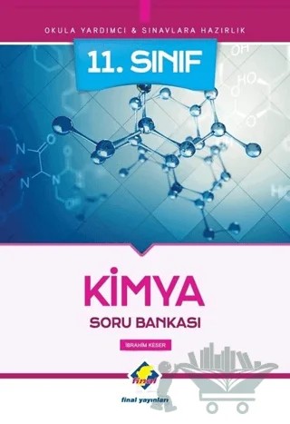 11. Sınıf Kimya Soru Bankası – İbrahim Keser – Final Yayınları kitap kapağı