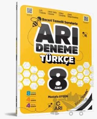 8. Sınıf Türkçe Var Deneme – Kolektif – Arı Yayıncılık kitap kapağı