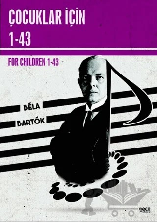 Çocuklar İçin 1 - 43 – Bela Bartok – Gece Kitaplığı kitap kapağı