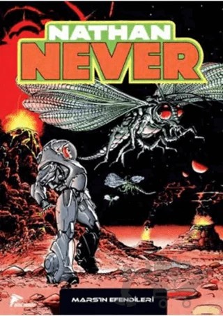Nathan Never Serisi 14 - Mars'ın Efendileri – Gianni Brusasca, Lisiero, Cordone, Stefano Vietti – Çizgi Düşler Yayınevi kitap kapağı