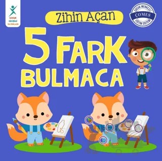 Zihin Açan 5 Fark Bulmaca – Kolektif – Çocuk Gelişimi Yayınları kitap kapağı
