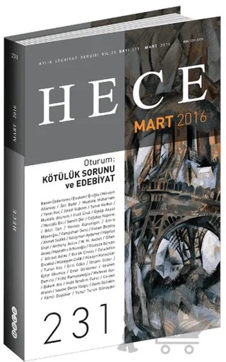 Hece Aylık Edebiyat Dergisi Sayı: 231 - Mart 2016 – Hece Dergisi kitap kapağı