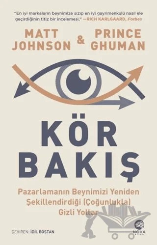 Kör Bakış – Matt Johnson, Prince Ghuman – Nova Kitap kitap kapağı